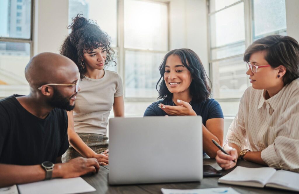 social media content creation team for business marketing