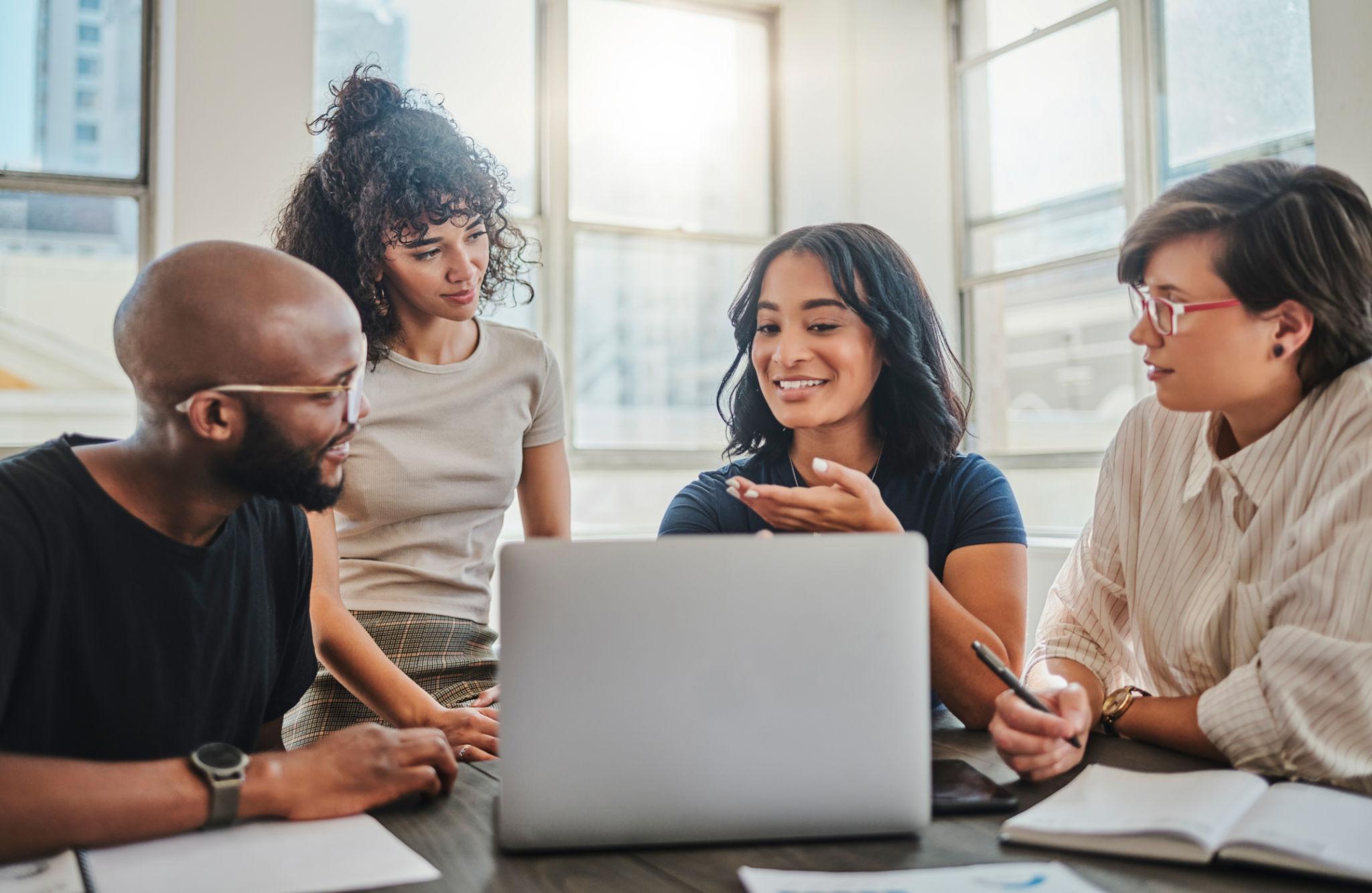 social media content creation team for business marketing